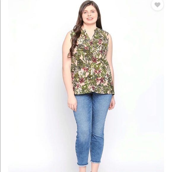 Junarose Tropical Lightweight Tank - Picture 7 of 14